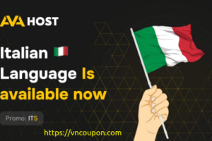 AVAHost Now Speaks Italian – 5% OFF on all services