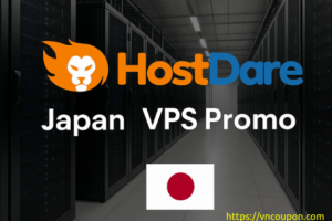 HostDare Japan VPS Promo from $17.24/semi-annually (25% Off)