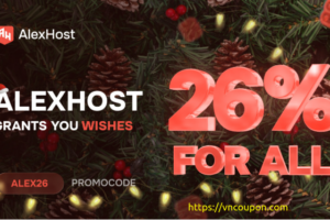 [Christmas 2025 Sale] AlexHost – 26% OFF on all services.