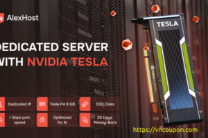 AlexHost – Dedicated Server With GPU Nvidia Tesla P4 8GB from €120.00/month