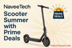 NaveeTech Scooter Summer with Prime Deals: Up to $450 OFF + Exclusive $50 Code
