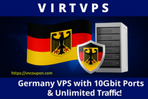VirtVPS – New Germany VPS with 10Gbit Ports & Unlimited Traffic!