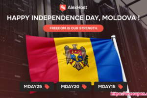 [Moldova Independence Day] AlexHost – Up to 25% OFF VPS