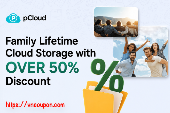 [Back to School] pCloud – 50% OFF on Cloud Storage Lifetime Plans