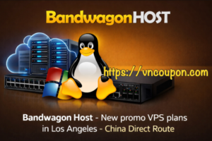 Bandwagon Host – New promo VPS plans in Los Angeles – China Direct Route from $49.99/Year
