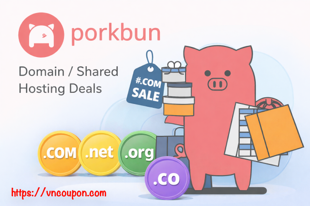Porkbun Coupon January 2026 – Domain Registration from $2.04