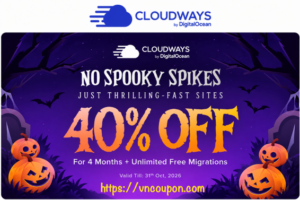 Cloudways Halloween 2026 Sale: 40% Off Hosting for 4 Months