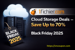[Black Friday 2025] 1Fichier.com Cloud Storage Deals – Save Up to 70%