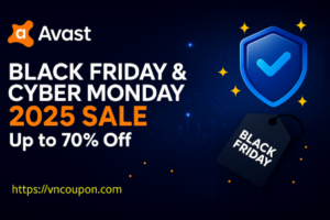 Avast Black Friday & Cyber Monday 2025 Sale – Up to 70% Off