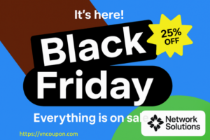 Network Solutions Black Friday 2025 Sale: 25% Off Sitewide