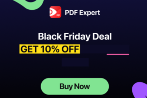PDF Expert Black Friday 2025 Deal – Save 10% on Any Plan