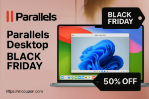 Black Friday is Live: up to 50% Off Parallels Desktop