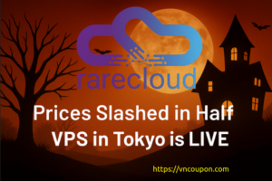 [Halloween Sale] Rare Cloud – Prices Slashed in Half! VPS in Tokyo is LIVE
