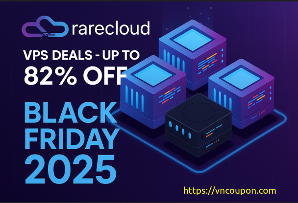 Rare Cloud Black Friday 2025 VPS Deals – Up to 82% OFF