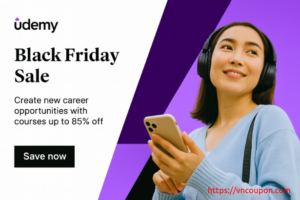 Udemy Black Friday 2025 Sale – Up to 85% on Online Courses