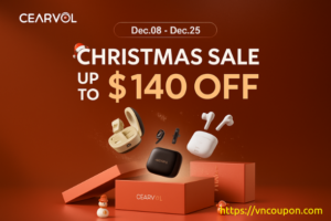 Cearvol Christmas 2025 Sale – Up to $140 OFF