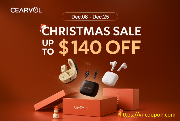 Cearvol Christmas 2025 Sale – Up to $140 OFF