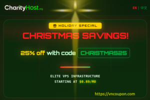 CharityHost.org Christmas 2025 Sale – Special VPS + 25% Off
