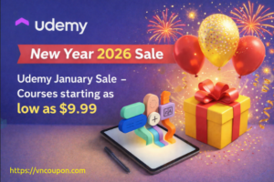 Udemy January 2026 Sale  – Courses starting as low as $9.99