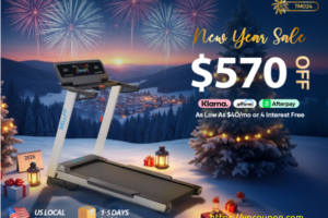 [New Year 2026 Sale] Save up to $570 on WELLFIT Treadmills