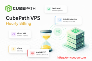 CubePath VPS Hourly Billing from $0.008/hour + $20 Free Credit