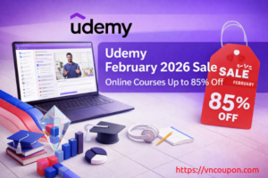 Udemy February 2026 Sale  – Online Courses Up to 85% Off