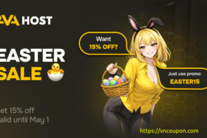 AVAHost Easter 2026 Sale – 15% OFF all plans