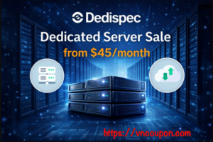 Dedispec Dedicated Server Sale from $45/month