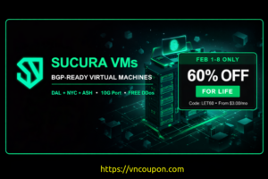 Sucura Networks – 60% off for life on all VM plans