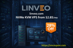 linveo.com – NVMe KVM VPS from $2.85/mo (28% Off)