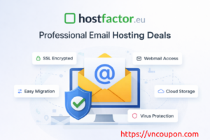 Hostfactor.eu Professional Email Hosting at 50% Off!