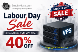 [Labour Day Sale] SmokyHosts KVM VPS Offer – 40% Off