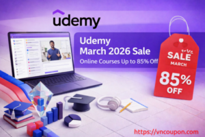 Udemy March 2026 Sale  – Online Courses Up to 85% Off