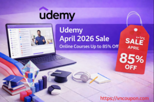 Udemy April 2026 Sale  – Online Courses Up to 85% Off