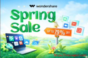 [Spring Sale] Wondershare – Get Up to 79% OFF Software