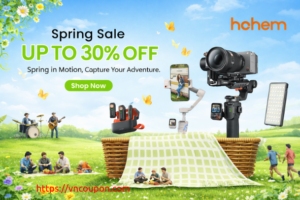 Hohem Gimbal Spring Special Sale – Up to 30% OFF
