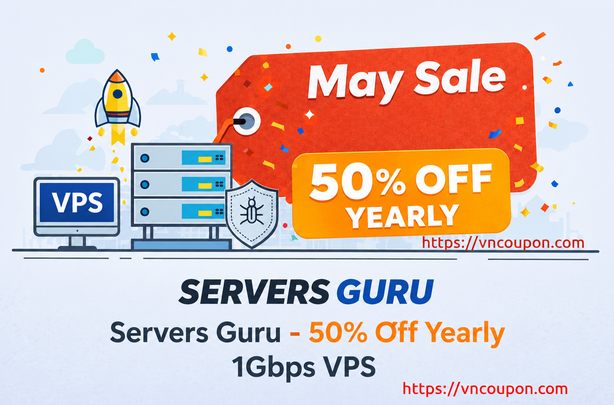 Servers Guru – 50% OFF Singapore VPS from €25/year!