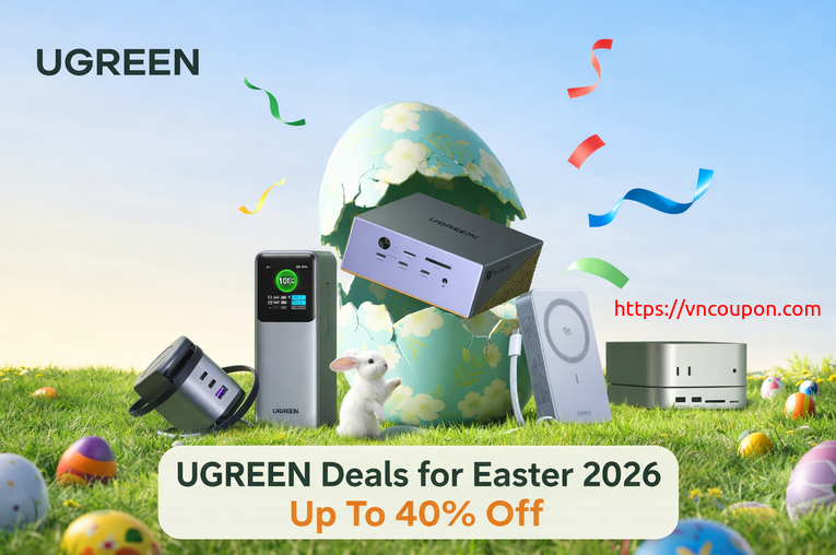 UGREEN Deals for Easter 2026 – Up To 40% Off