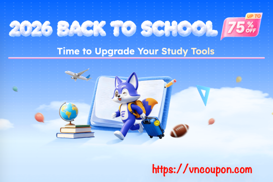 [Back to School Sale] Enjoy Up to 75% OFF on All EaseUS Lineup