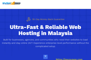svr4u.com Singapore KVM VPS – 50% Off from $5/month