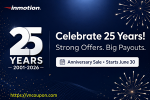 Celebrate 25 years of InMotion Hosting – Up to 70% OFF