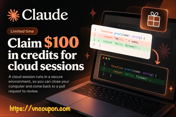 Claude Code Promo: Claim $100 Free Credits for Claude Pro (Up to $250 on Max)