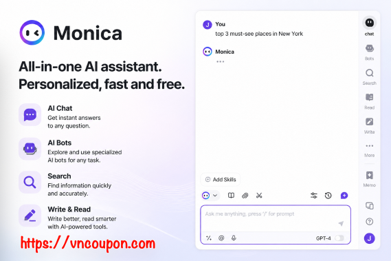 Monica AI Flash Sale: Save Up to 33% on Max Plan Today