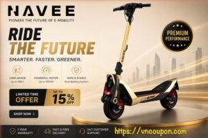 NAVEE August Sale: 15% Off UT5 & XT5 Pro Scooters