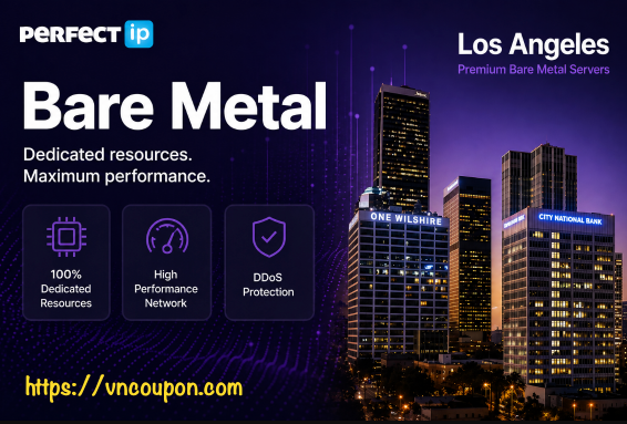 PerfectIP – Dedicated Server Deals from $54.99 for Tokyo, Singapore and Los Angeles