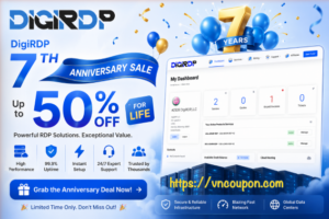 DigiRDP 7th Anniversary Sale: Up to 50% OFF for Life on Windows RDP & Cloud VPS