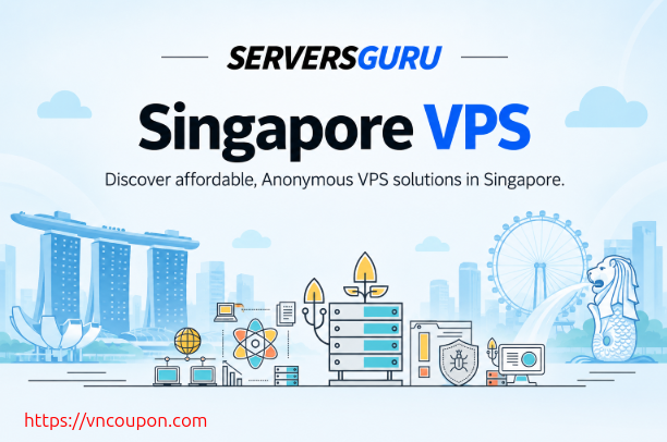 Servers Guru – 20% off Singapore VPS