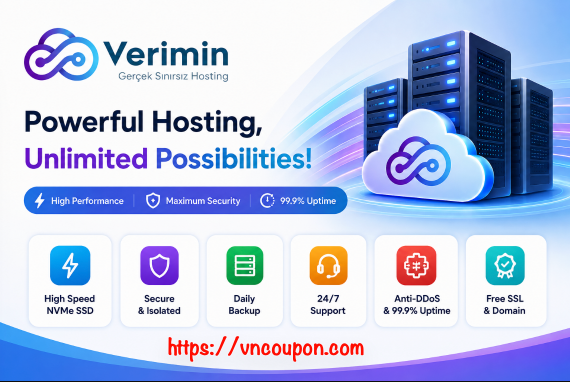 Verimin VMware VDS from $2.79/month – 5% extra discount