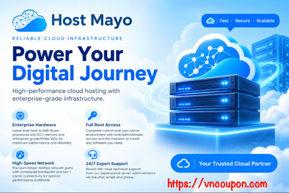 Host Mayo Dedicated Servers from $70/mo – Ohio, Kansas, Utah