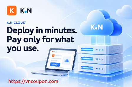K.N Cloud VPS Deals: KVM Hosting from $4.99/month + $30 Welcome Credit